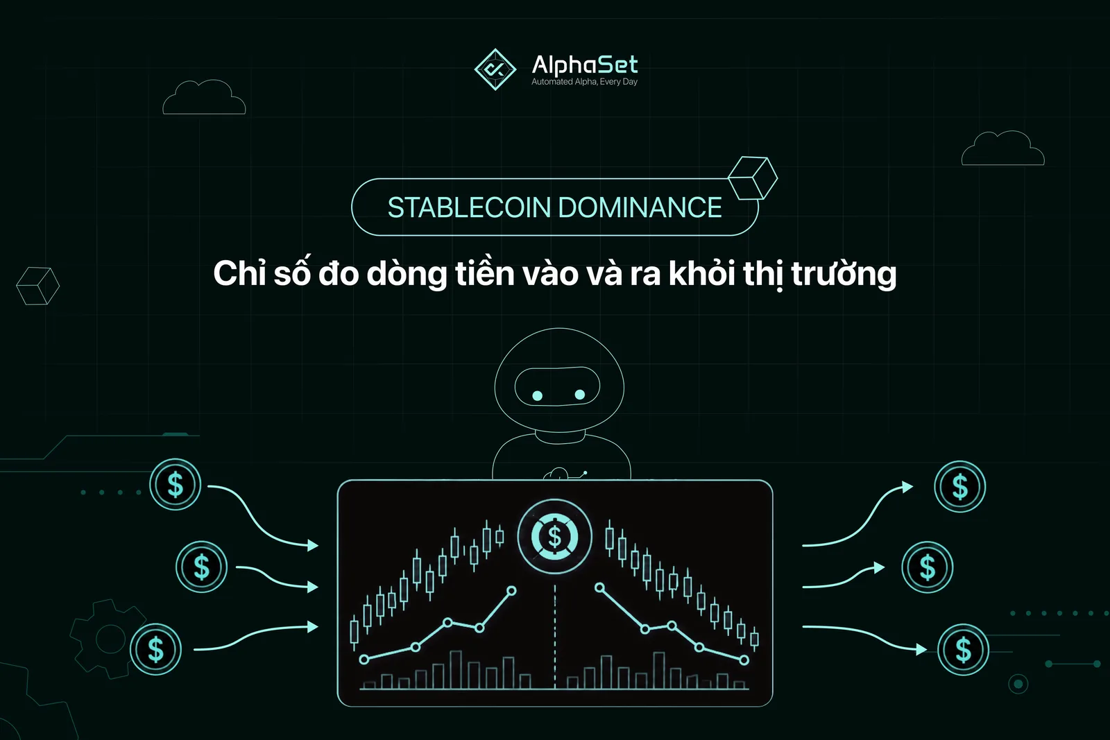 Stablecoin Dominance: Chỉ số đo dòng tiền vào và ra khỏi thị trường